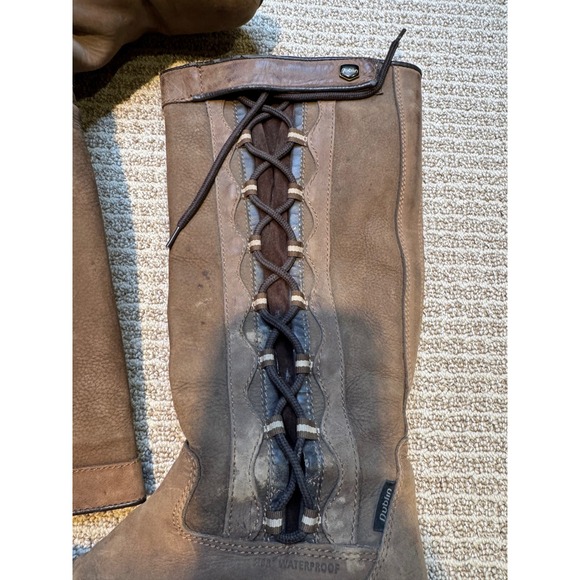 Dublin River Boots Womens 7 Brown Leather Waterproof Tall Country Equestrian - Picture 7 of 11